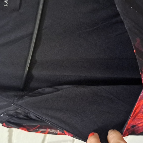 Lane Bryant Floral Metalic Striped   Smocked Bell Sleeve Blouse. Size 24 NWOT - Picture 6 of 9